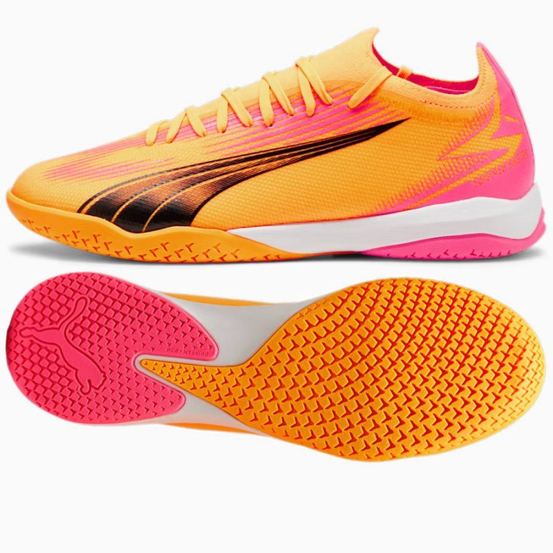 Buty Puma Ultra Match IT 107758-03 pomarańczowy 43