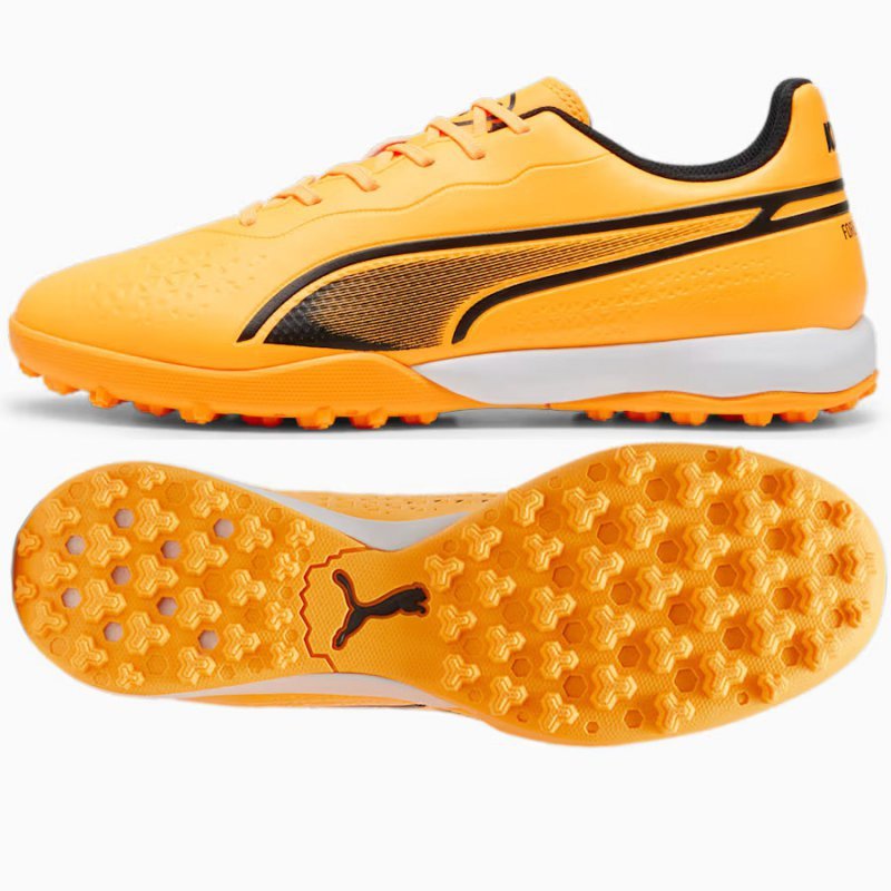 Buty Puma KING Match TT 107260-05 pomarańczowy 44