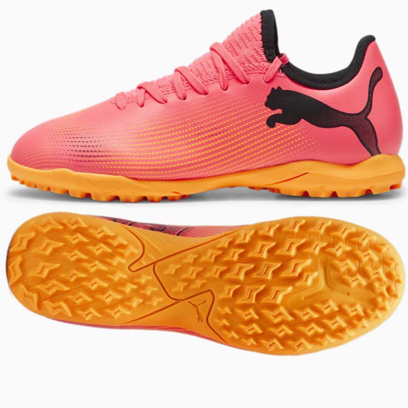 Buty Puma Future 7 Play TT Jr 107737-03 różowy 37