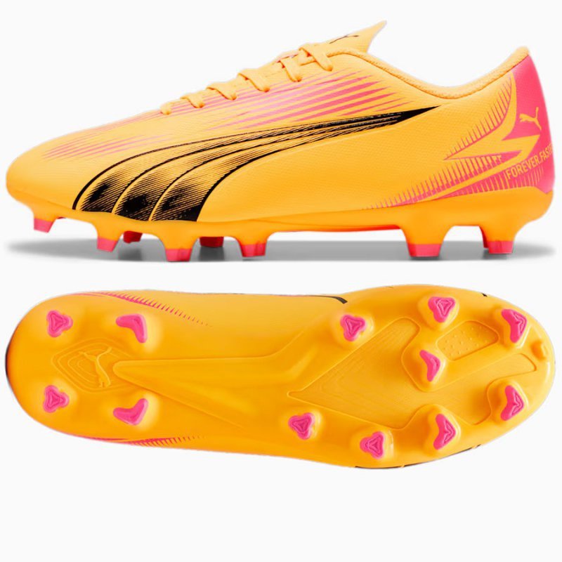 Buty Puma Ultra Play FG/AG 107763-03 pomarańczowy 45