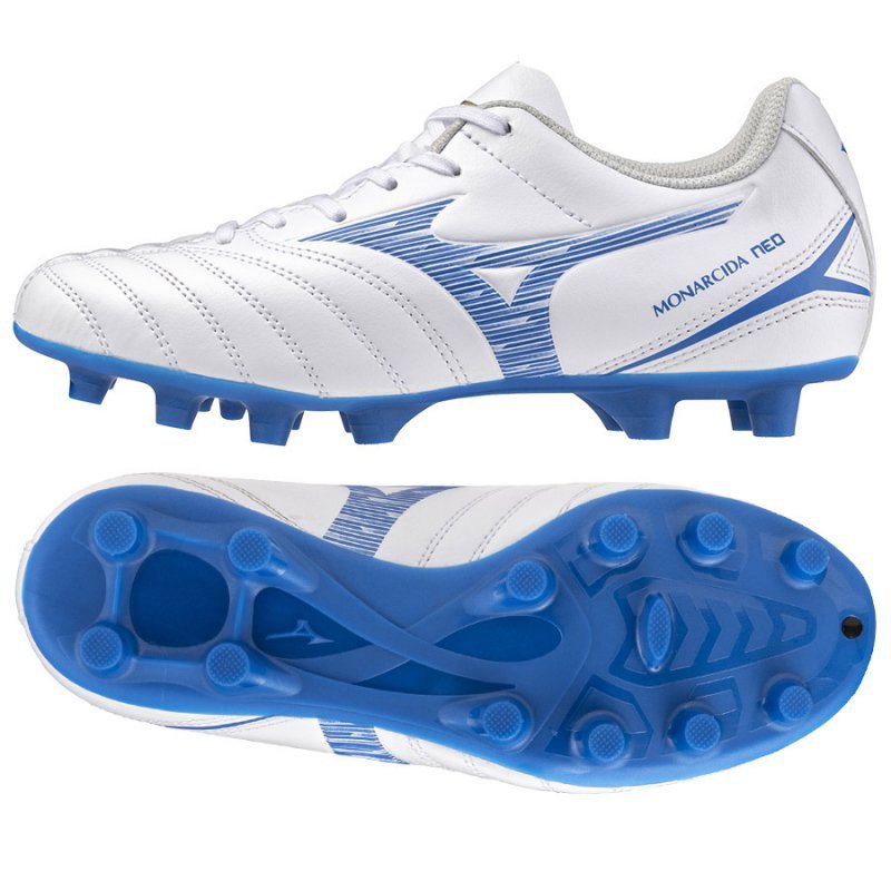 Buty Mizuno Monarcida Neo III Select Jr FG P1GB242525 biały 37