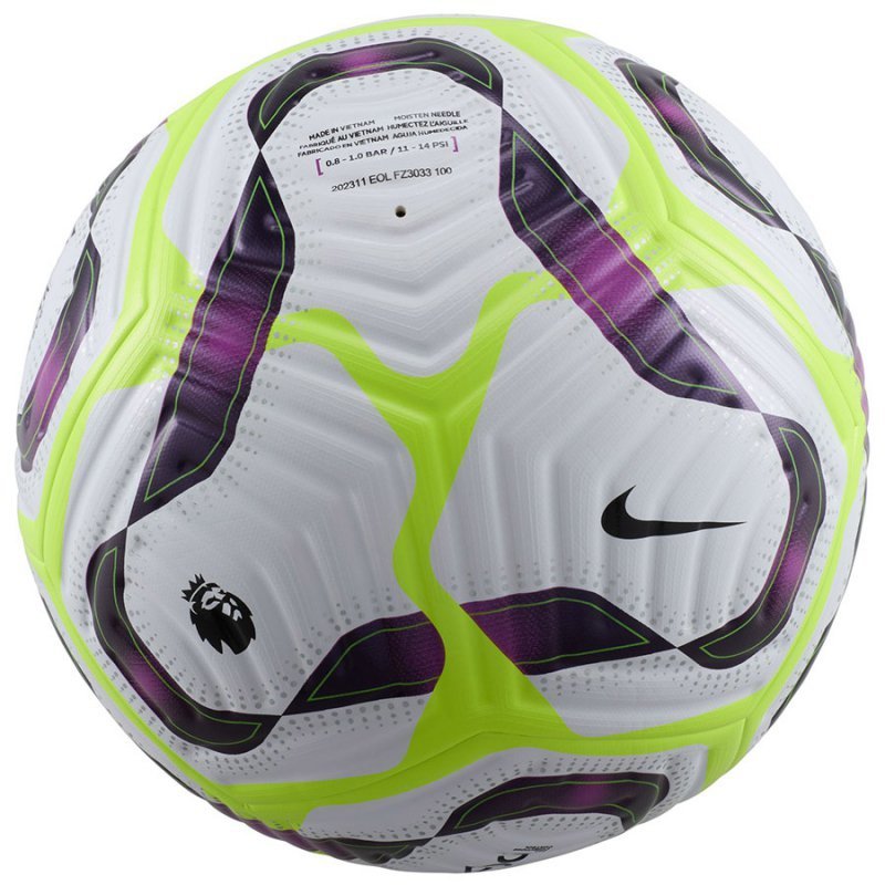 Piłka Nike Premier League Flight FZ3033-100 biały 5