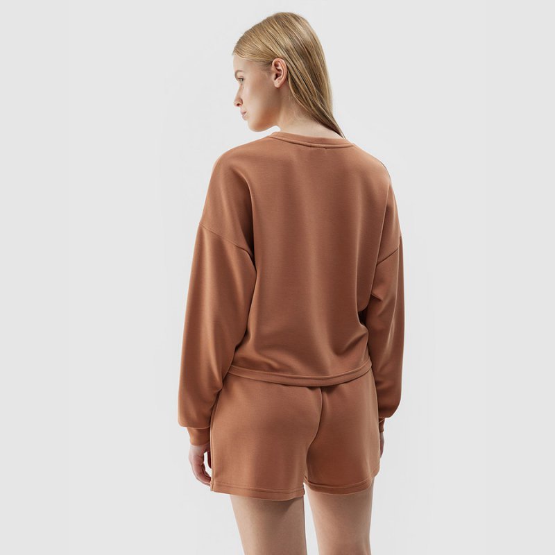 Spodenki 4F 4FWSS24TSHOF324 81S brązowy XL