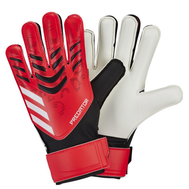 Rękawice adidas Predator GL TRN Jr JH3811 czerwony 7