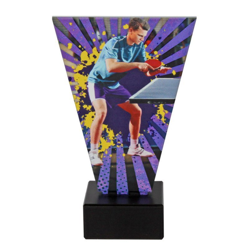 Trofeum szklane Tryumf 17,5 cm 
