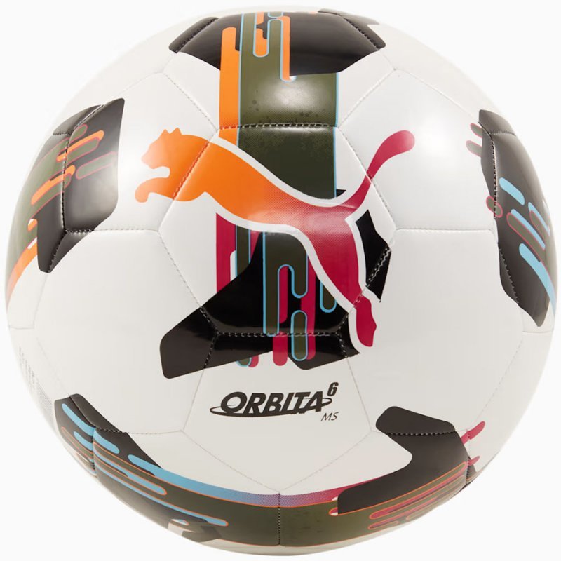 Piłka Puma Orbita 6 MS 084335-01 biały 4