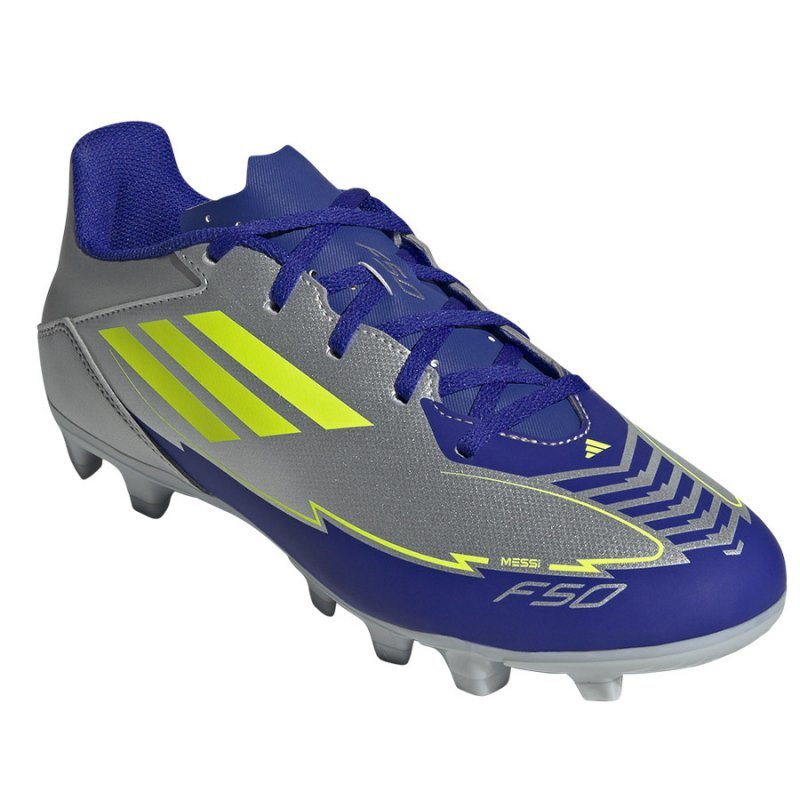 Buty adidas F50 Club FG/MG IH0916 srebrny 42