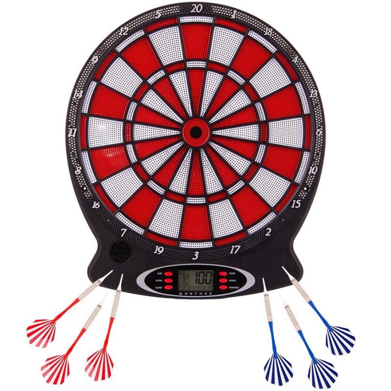 Tarcza Dart elektroniczna Enero 43 cm. czerwona  
