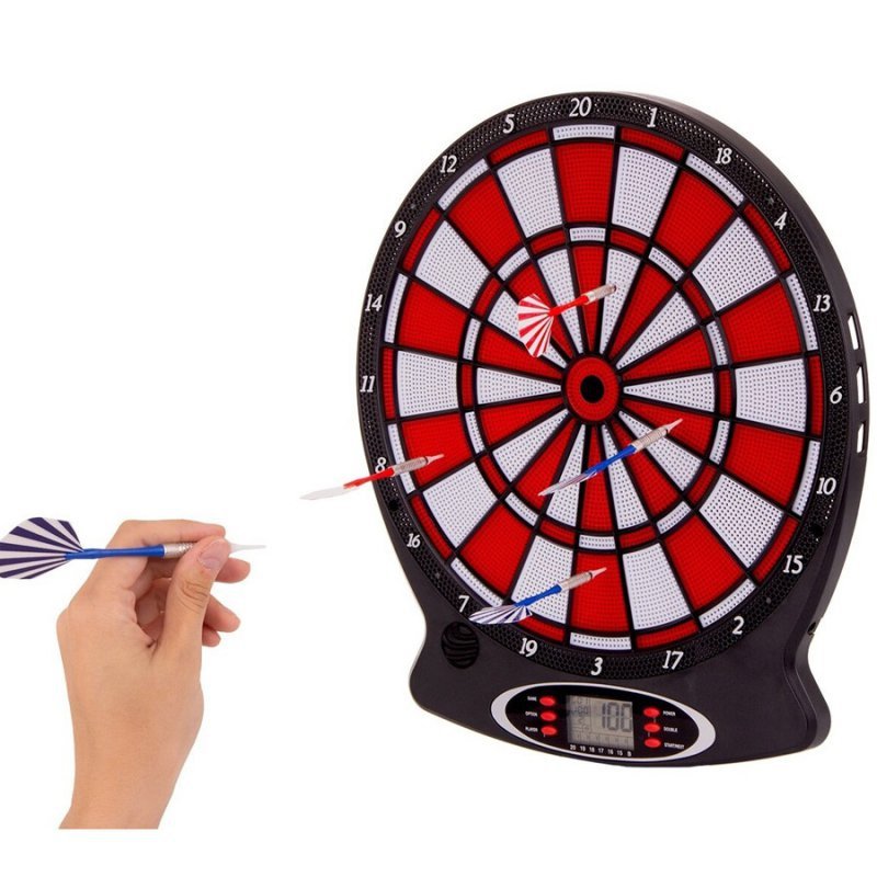 Tarcza Dart elektroniczna Enero 43 cm. czerwona  