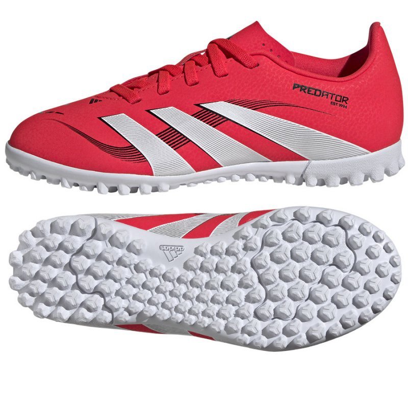 Buty adidas Predator Club Jr TF ID3805 czerwony 36 2/3