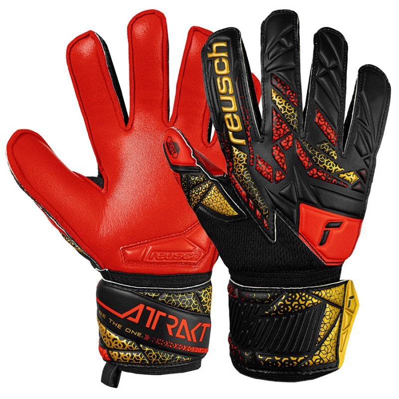 Rękawice Reusch Attrakt Silver Junior 55 72 215 7075 czarny 5
