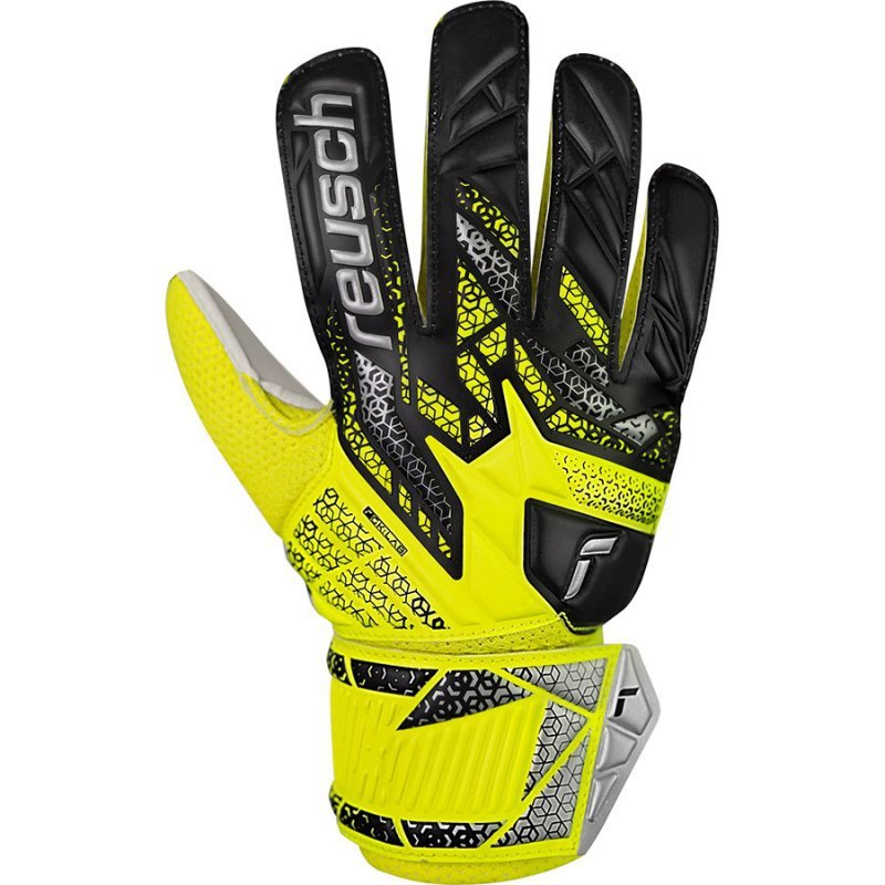 Rękawice  Reusch Attrakt Solid Junior 55 72 515 2014 żółty 5