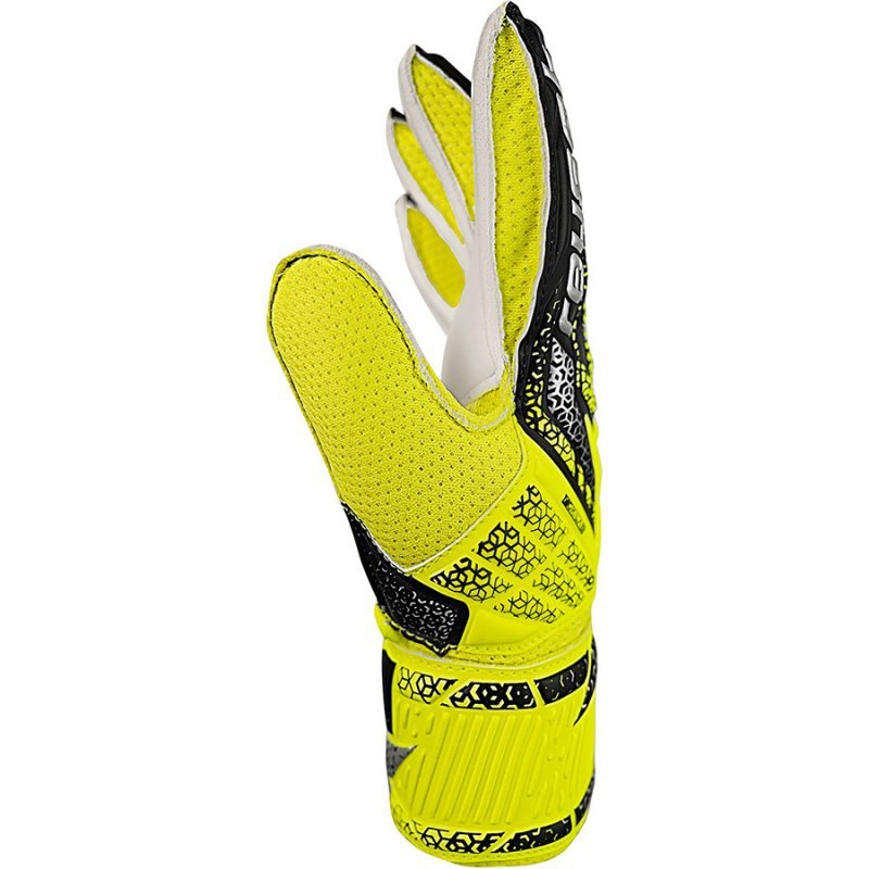 Rękawice  Reusch Attrakt Solid Junior 55 72 515 2014 żółty 7
