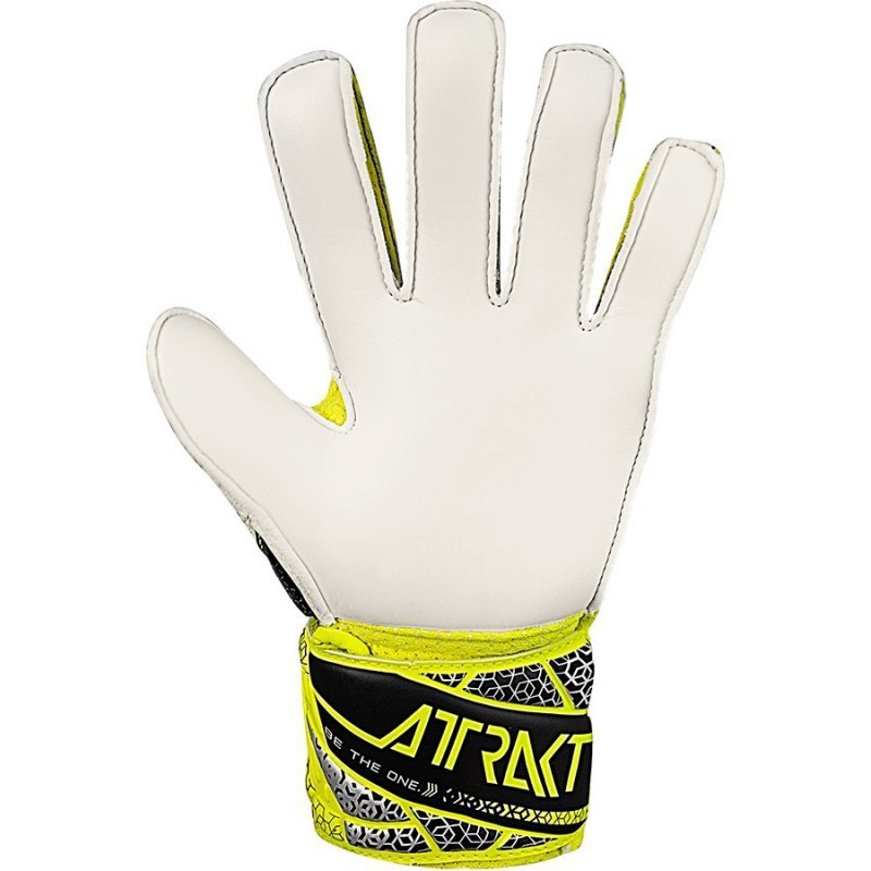 Rękawice  Reusch Attrakt Solid Junior 55 72 515 2014 żółty 8