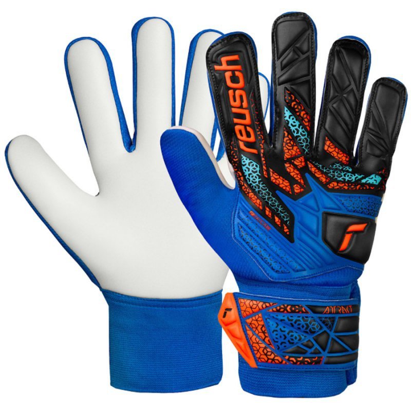 Rękawice  Reusch Attrakt Starter Solid Junior 55 72 514 4467 niebieski 7