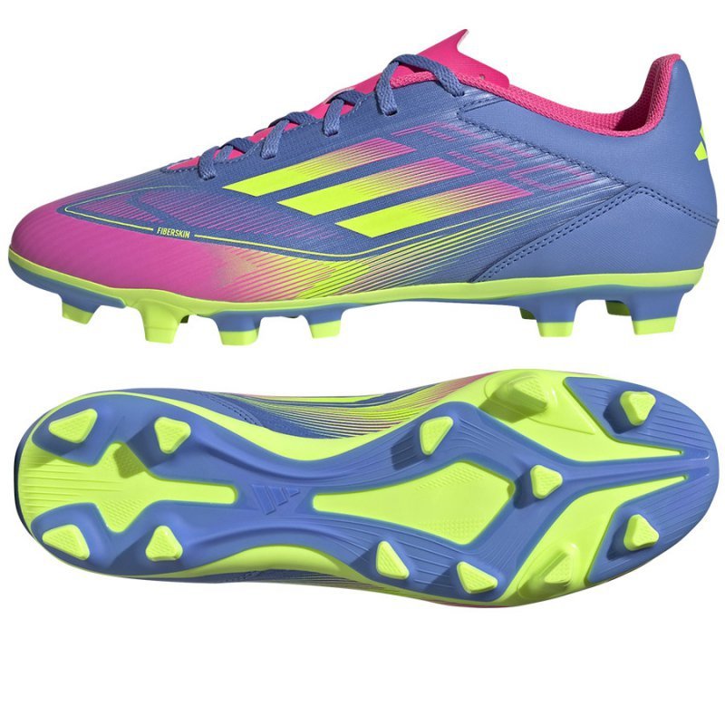 Buty adidas F50 Club FG/MG IE1245 niebieski 41 1/3