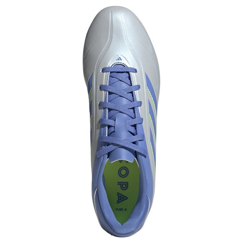 Buty adidas COPA PURE III Club FG/MG IE1174 niebieski 43 1/3