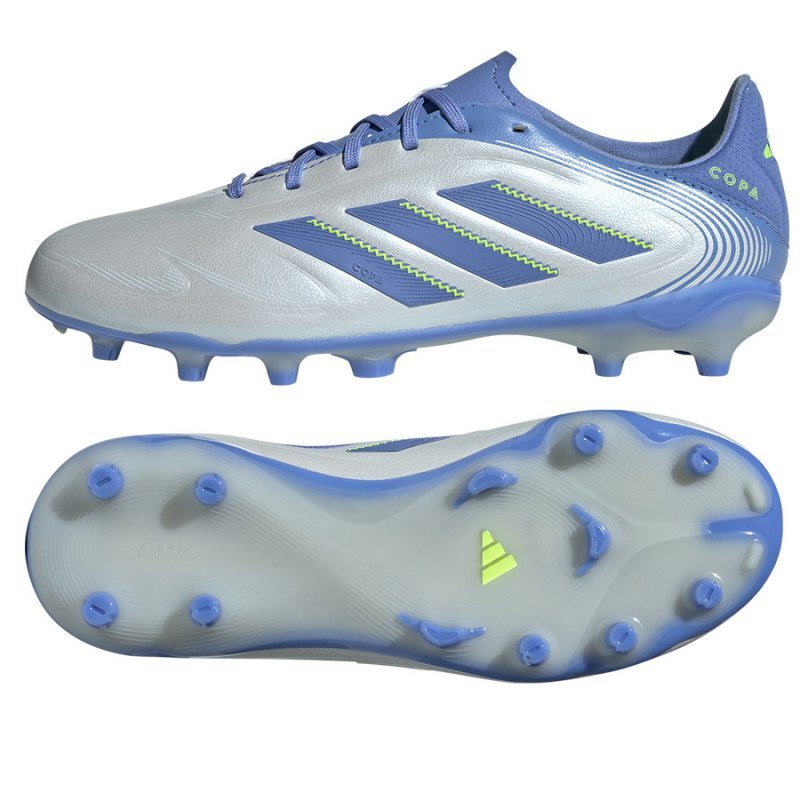 Buty adidas COPA PURE III League Jr FG/MG IE1195 niebieski 38