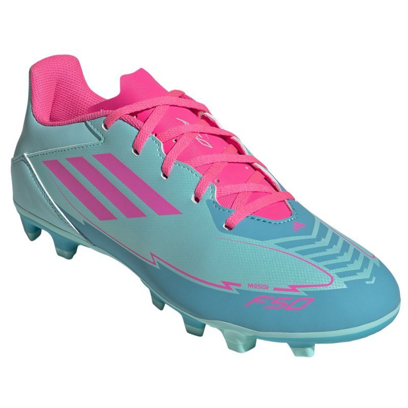 Buty adidas F50 Club FG/MG IH0929 niebieski 41 1/3