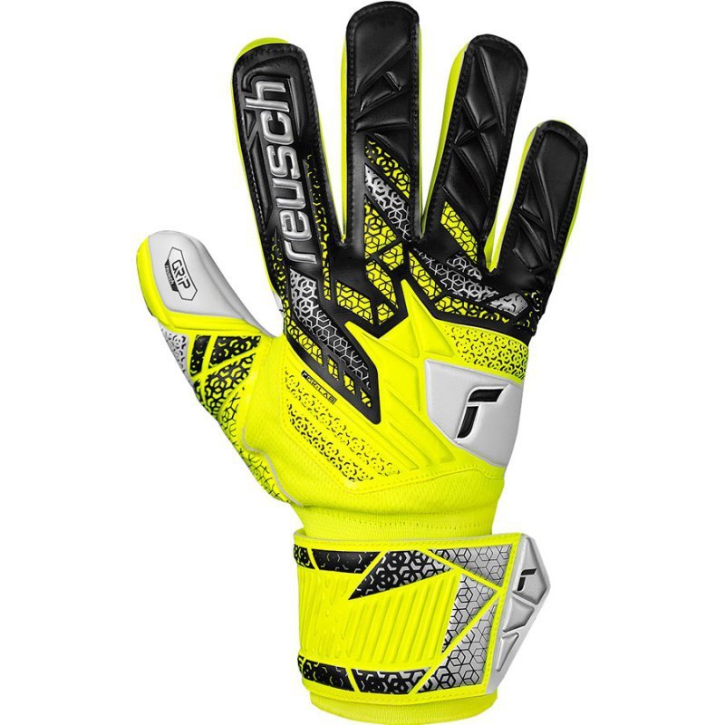 Rękawice Reusch Attrakt Grip 55 70 815 2014 żółty 9,5