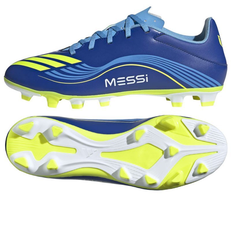 Buty adidas F50 Club FG/MG JP7444 niebieski 43 1/3