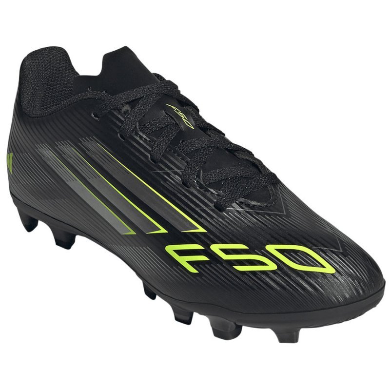 Buty adidas F50 Club Jr FG/MG JI0028 czarny 38 2/3