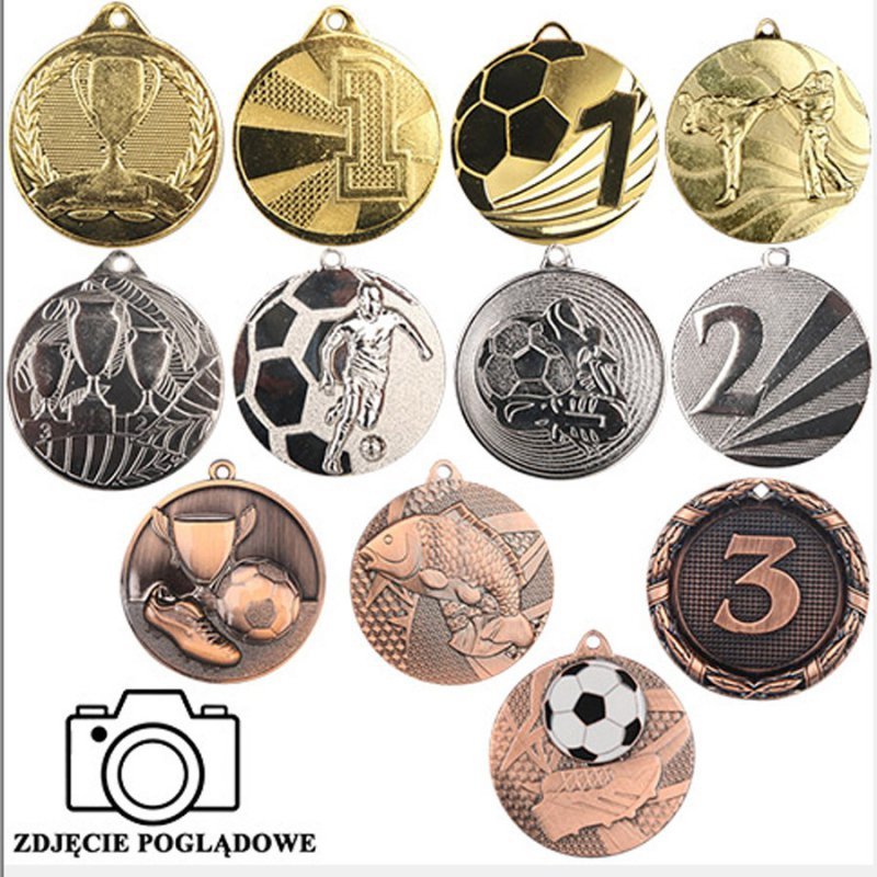 Medal mały dyscyplina średni złoty /srebrny /brązowy