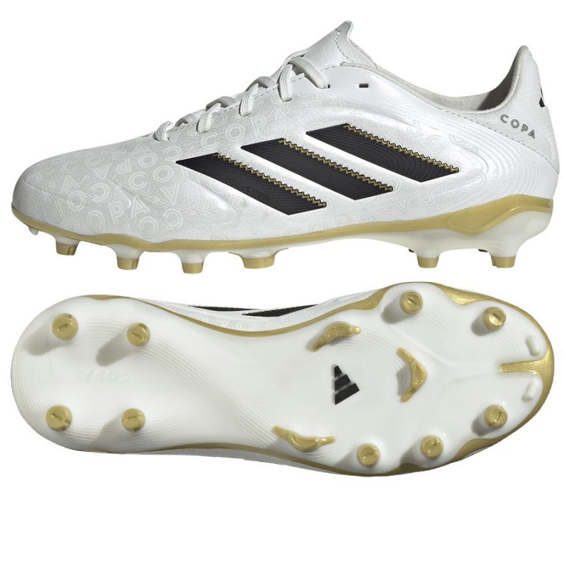 Buty adidas COPA PURE III League Jr FG/MG JR2887 biały 37 1/3