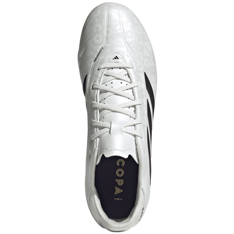 Buty adidas COPA PURE III League Jr FG/MG JR2887 biały 37 1/3