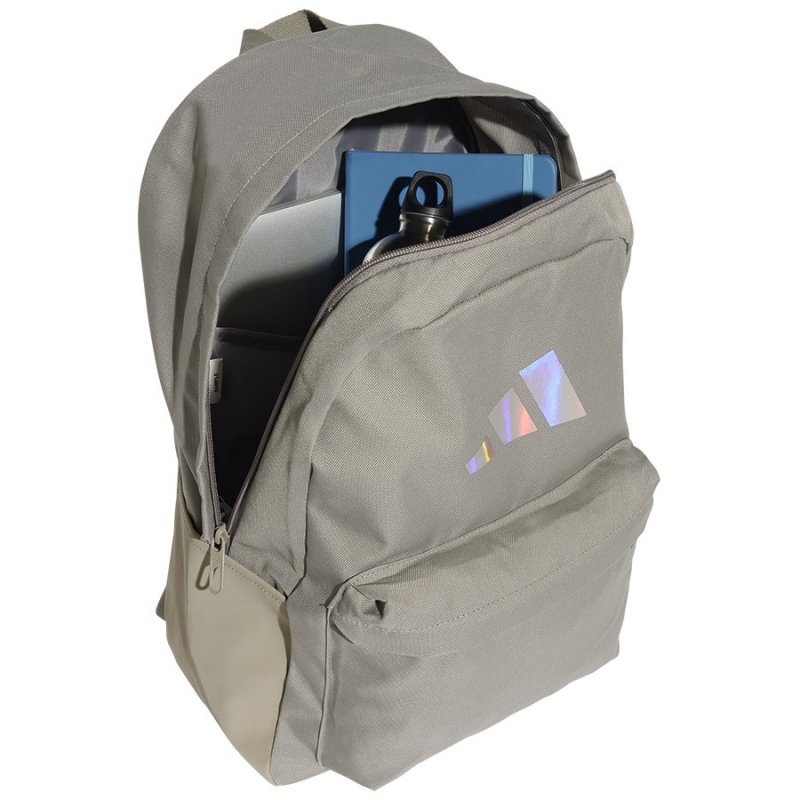 Plecak adidas Classic Graphic JJ1147 szary 