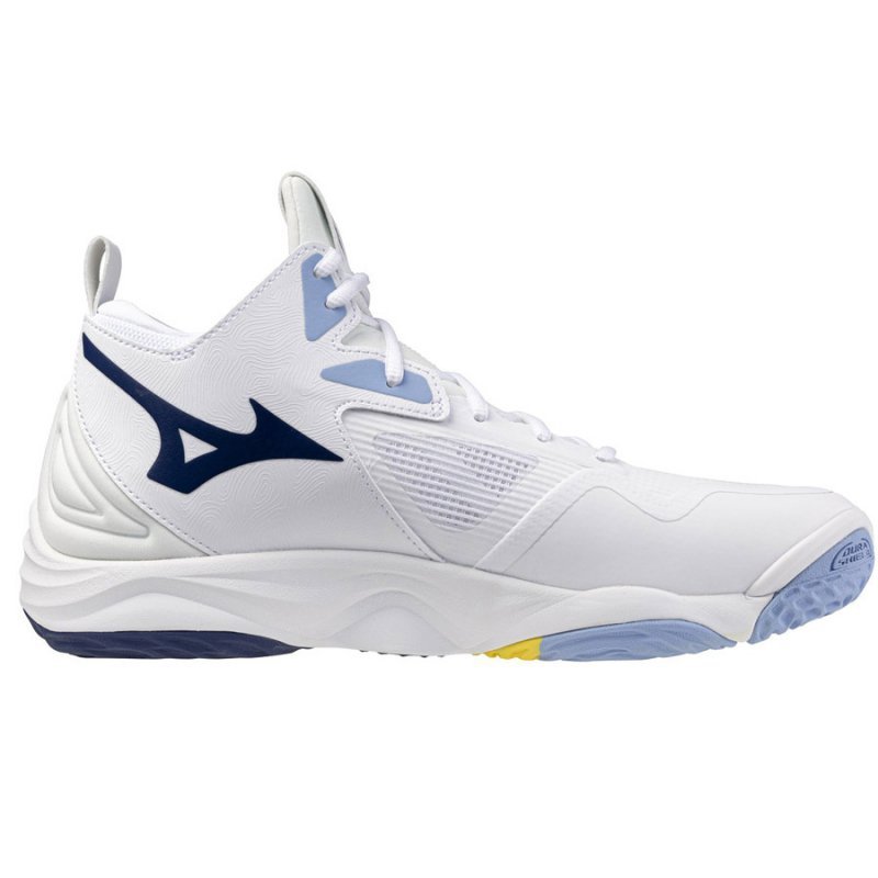Buty Mizuno WAVE MOMENTUM 3 MID V1GA231797 44 1/2 biały