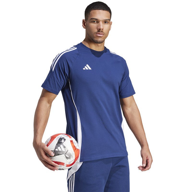 Koszulka adidas TIRO 24 Sweat Tee IR9347 niebieski S