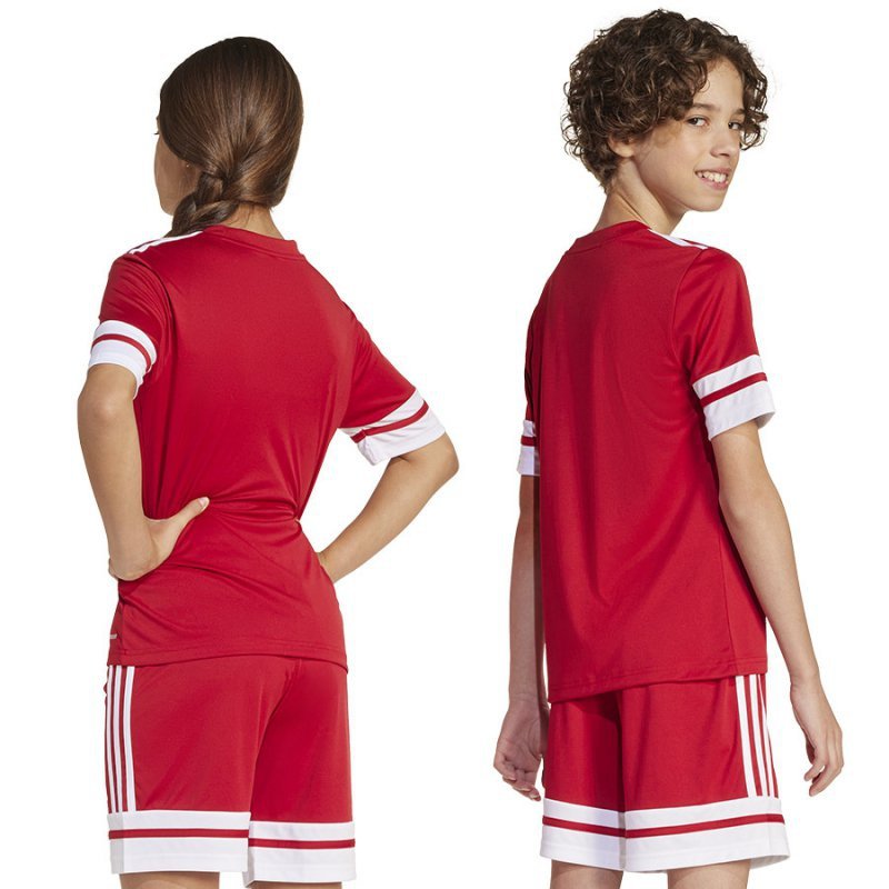 Koszulka adidas SQUADRA 25 JSY Jr JJ0051 czerwony 152 cm