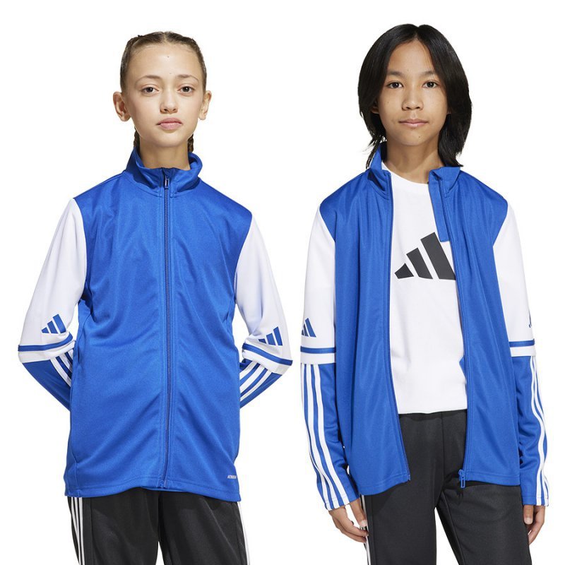 Bluza adidas SQUADRA 25 Training JKT Jr JD4798 niebieski 152 cm