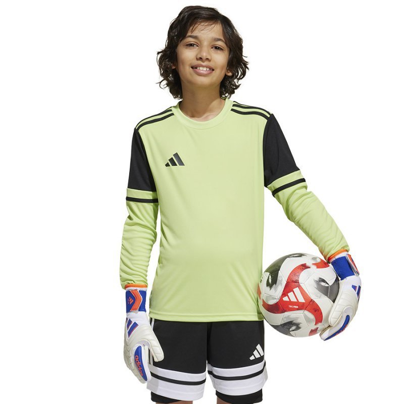 Bluza adidas SQUADRA 25 GK JSY Jr JJ1940 żółty 152 cm