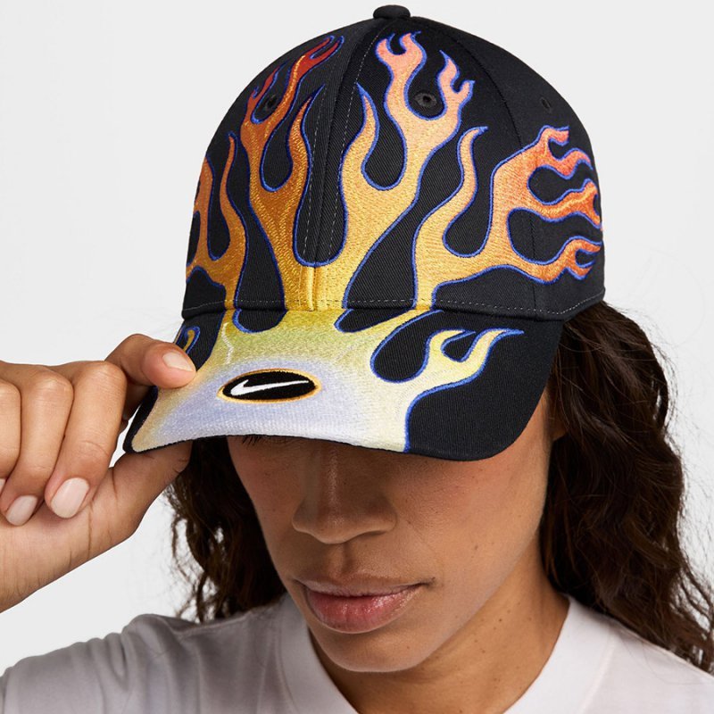 Czapka z daszkiem Nike Club HV6642-010 czarny L/XL
