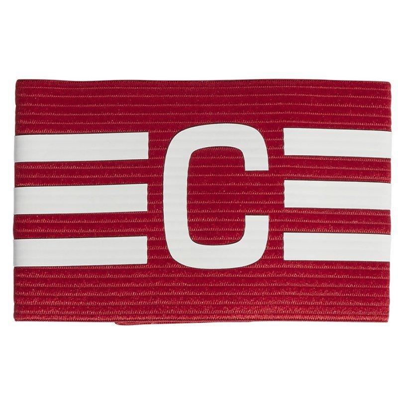 Opaska adidas TIRO League Captains Armband JN6279 czerwony OSFM