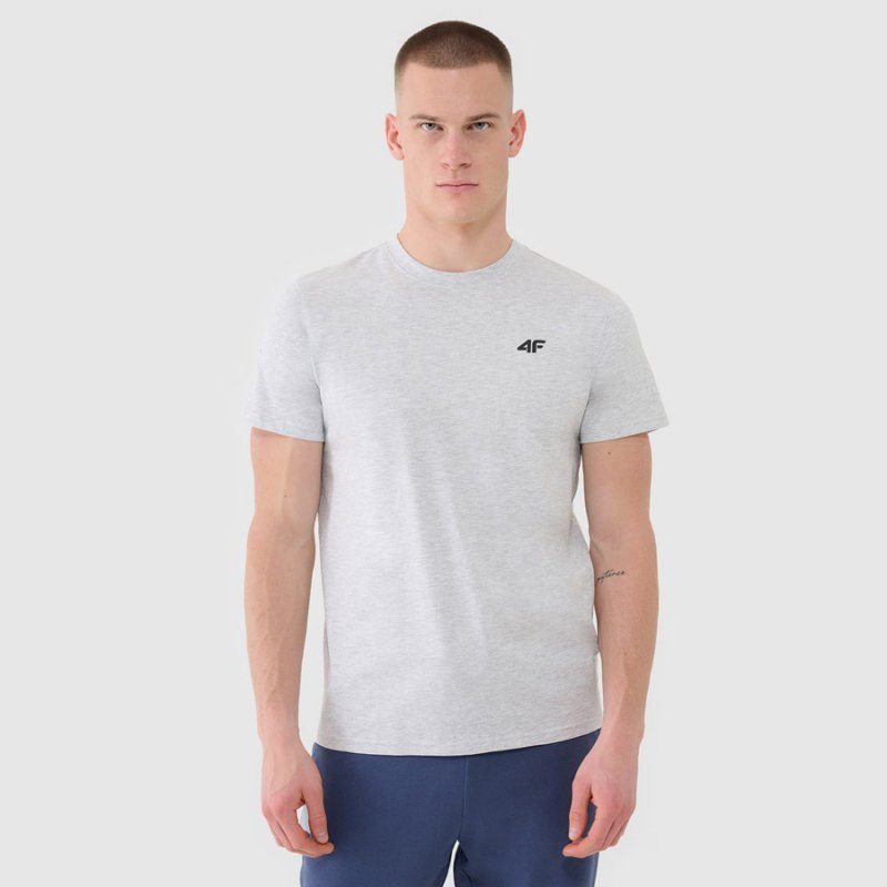 T-shirt 4F 4FWMM00TTSHM2256S 27M szary XXL