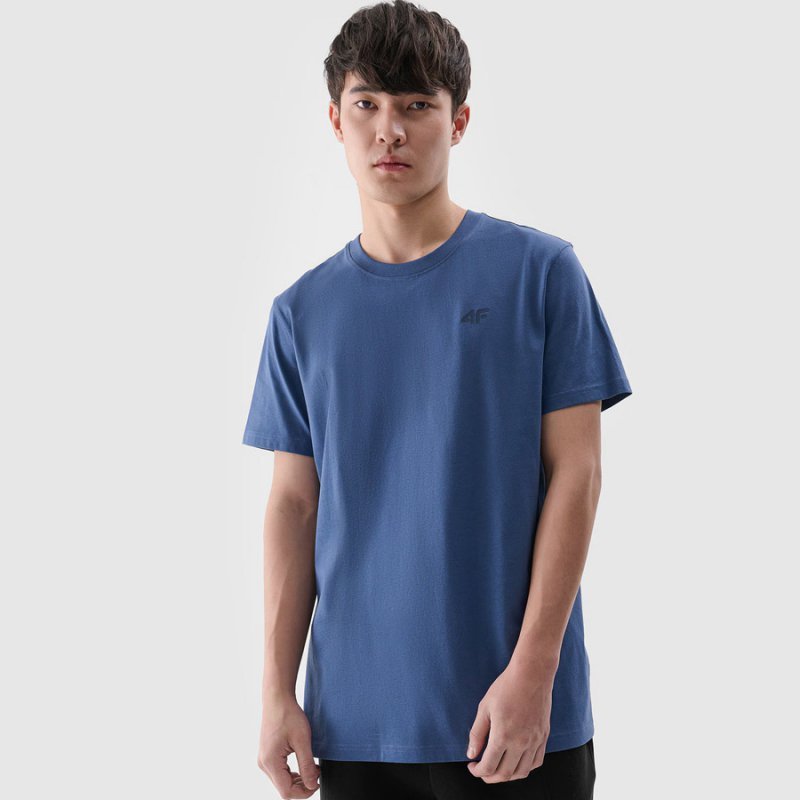 T-shirt 4F 4FWMM00TTSHM2256S 32S granatowy XXL