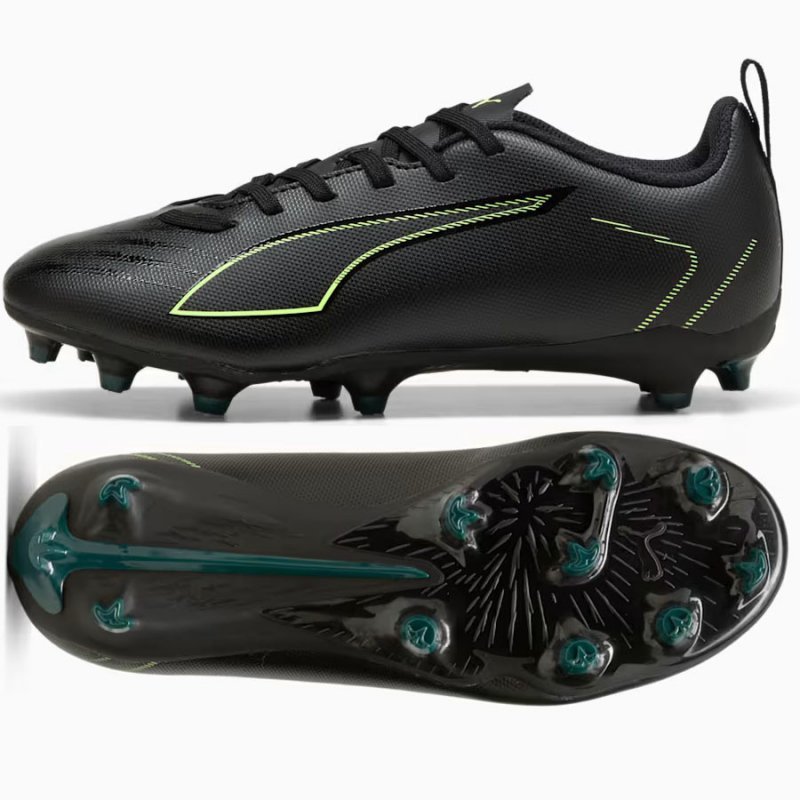 Buty Puma Ultra 6 Play Jr FG/AG 108533-02 czarny 37