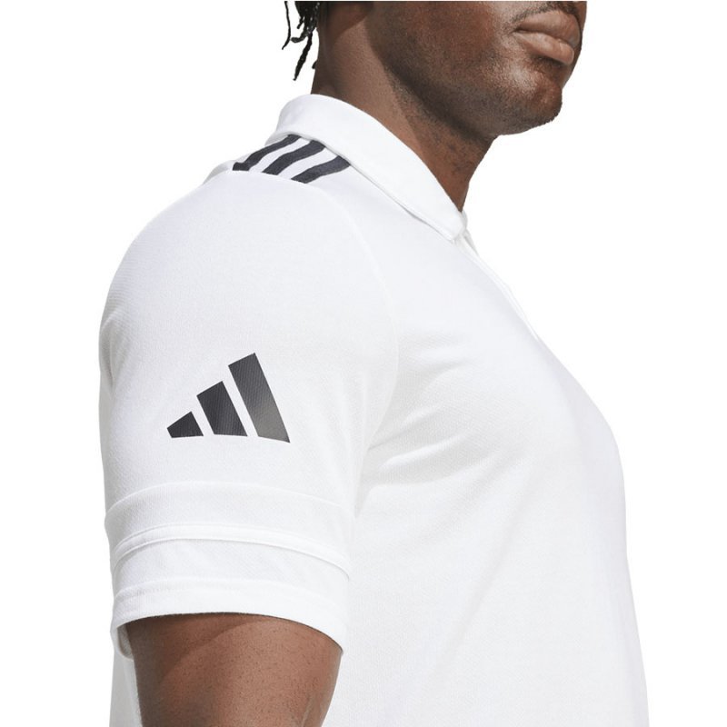 Koszulka adidas Polo SQUADRA 25 JY3419 biały XL