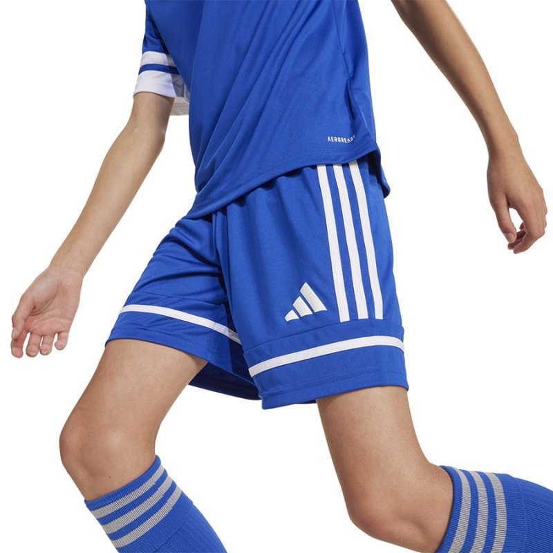 Spodenki adidas SQUADRA Jr JN5455 niebieski 116 cm