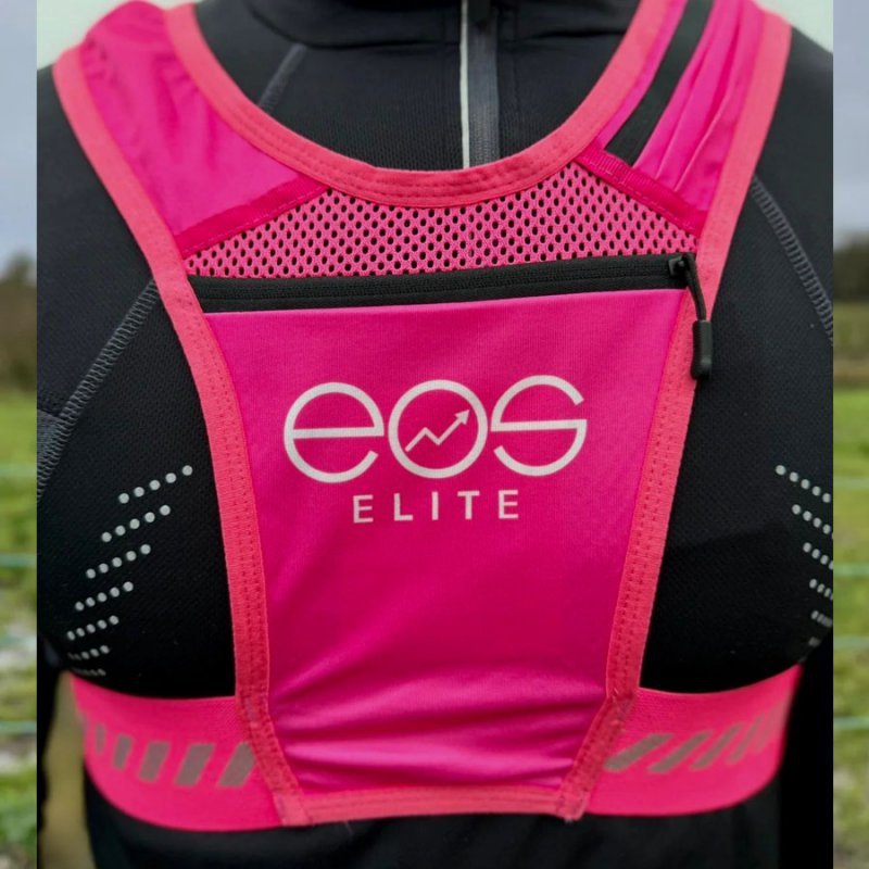Kamizelka biegowa EOS ELITE UltraLight Pink uniwersalny różowy