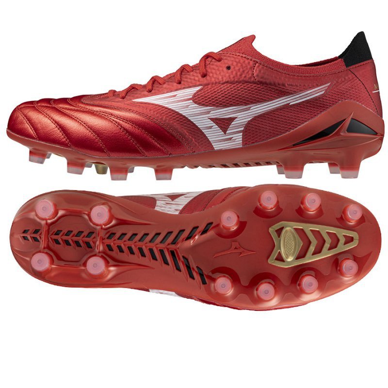 Buty Mizuno Morelia Neo IV Beta Elite FG P1GA254260 czerwony 42 1/2
