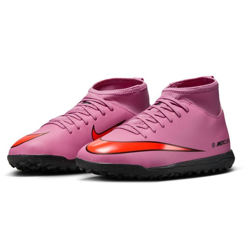 Buty Nike Mercurial Superfly 10 Club TF Jr FQ8313-600 różowy 38 1/2