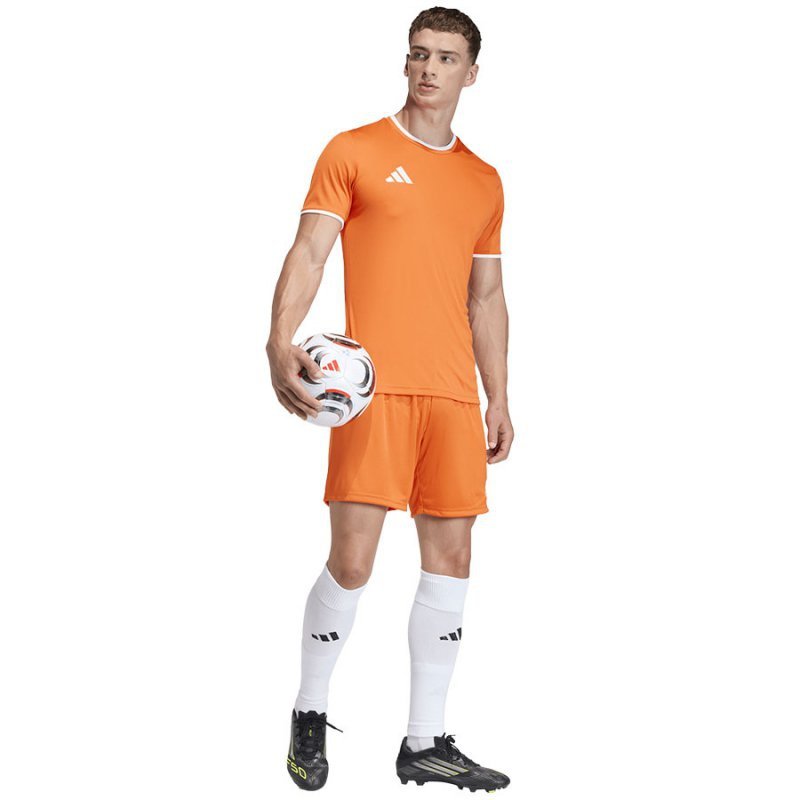 Spodenki adidas ENTRADA 26 Short JZ2512 pomarańczowy XXL