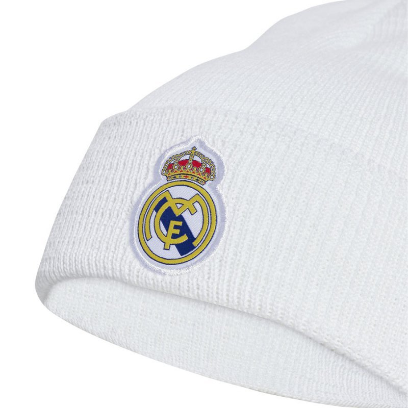 Czapka adidas Real Madryt Woolie JX3209 biały OSFM