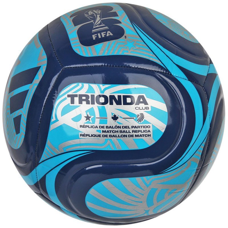 Piłka adidas TRIONDA Club World Cup JD8027 niebieski 4