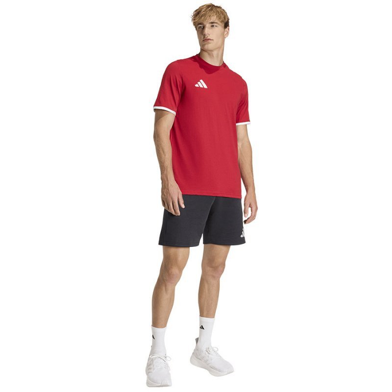 Koszulka adidas ENTRADA 26 Tee JZ6676 czerwony XXL