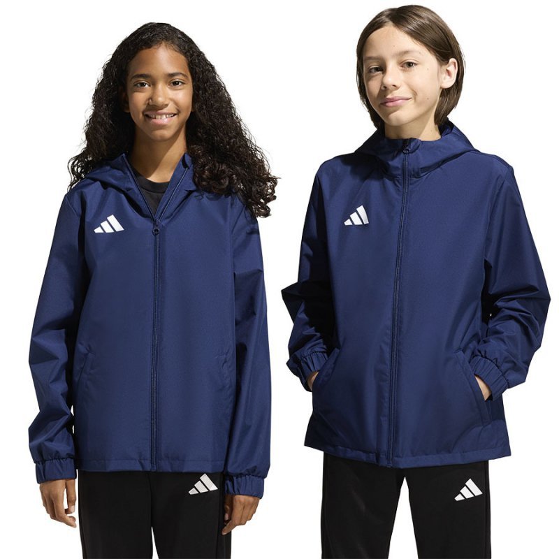 Kurtka adidas ENTRADA 26 AW Jacket Junior JZ9103 granatowy 176 cm